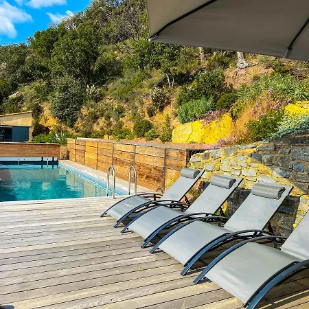 Villa Et Dépendance Piscine Vue Mer Panoramique Le Rayol-Canadel-sur-Mer