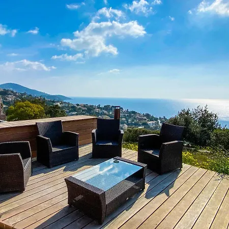 Villa Et Dépendance Piscine Vue Mer Panoramique *