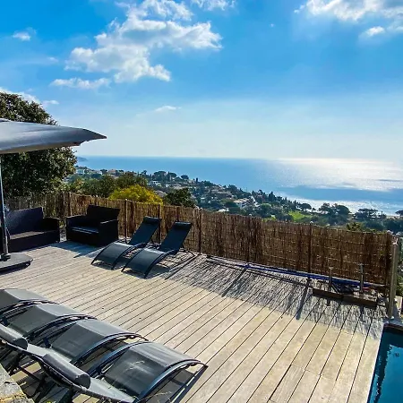 Et Dependance Piscine Vue Mer Panoramique فيلة *